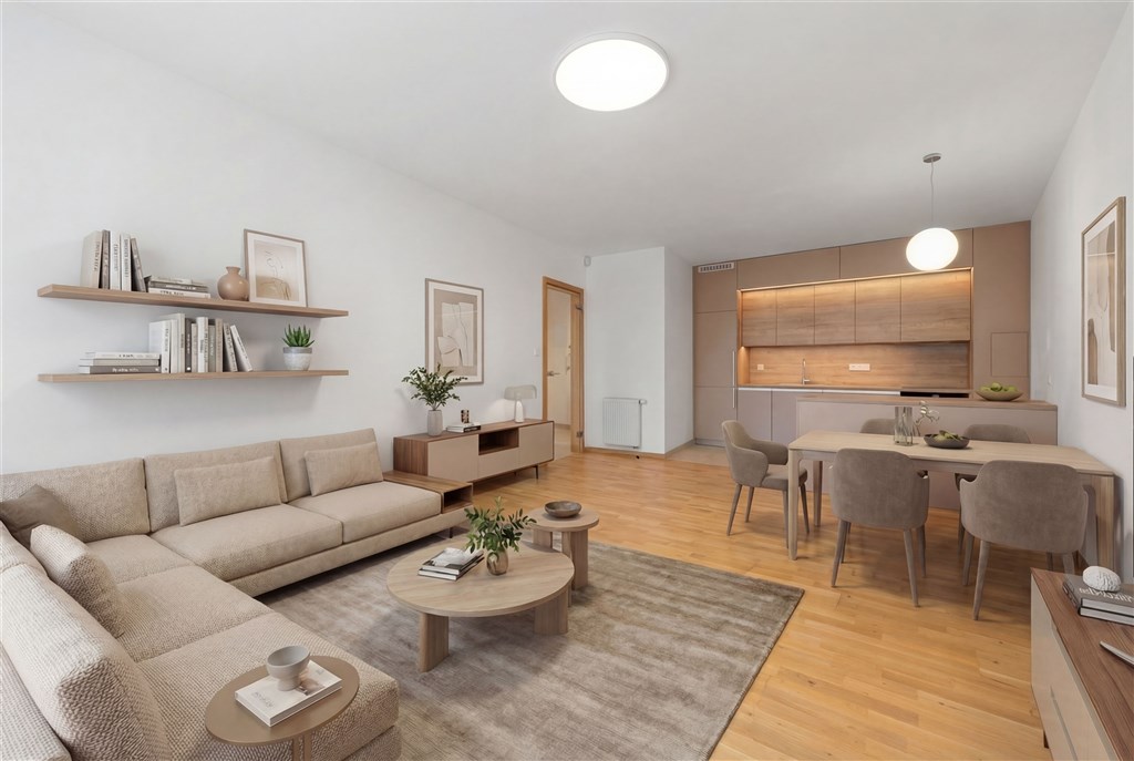 OV po nadst. rek., 2+kk s terasou, 56,5 m2 + 34 m2 terasa